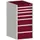 ladekast HxBxD 1000x525x525mm 7laden romp RAL7035 front RAL3004