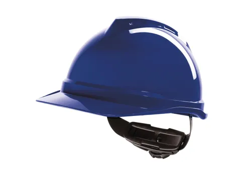 MSA V-Gard 500 GV552 veiligheidshelm, ABS, blauw, per stuk, niet geven