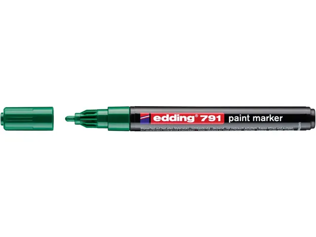 Paintmarker edding 791 alcoholbasis 1-2mm groen