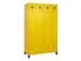 locker voor scheiding van kleding,HxBxD 1950x1200x500mm,4vak