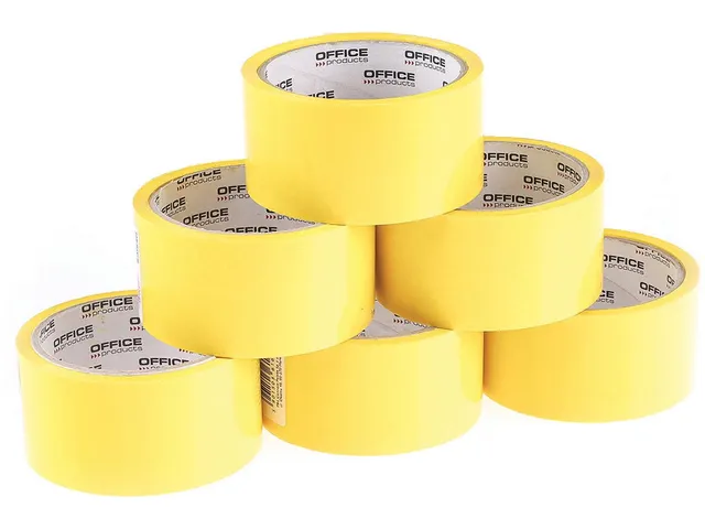 Ruban D'emballage, 48 Mm X 46 M, Jaune
