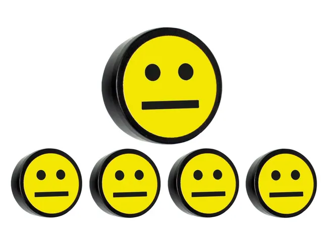 Impressiemagneet Face Geel 35Mm