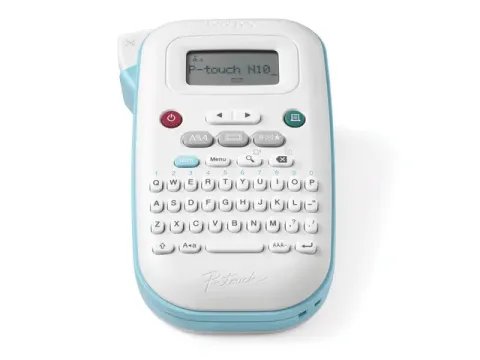 Brother Labelprinter PT-N10 P-touch Btag QWERTY 12mm wit