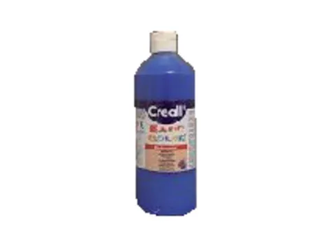 Plakkaatverf Creall basic donkerblauw 500ml