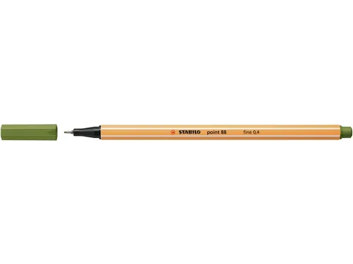 Fineliner STABILO point 88/35 fijn mosgroen