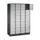 lockerkast,HxBxD 1950x1220x500mm,4x5vakken,cil.-slot,sokkel