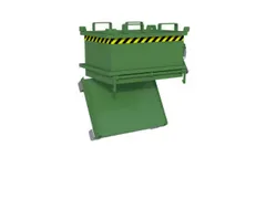 mini-bodemklepcontainer,HxLxB 625x600x800mm,0,13m³,inrijbeugel,staal