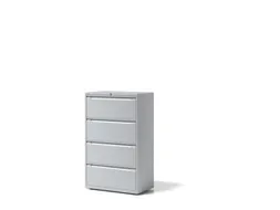 hangmappenkast,HxBxD 1300x800x470mm,4hangmappenframes,romp lichtgrijs