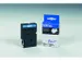 TC labeltape Blauw op wit, TC-203, 12mm