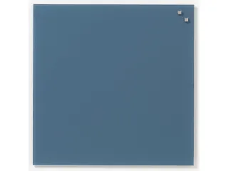 Glasmagneetbord Naga 45x45cm jeansblauw - 2