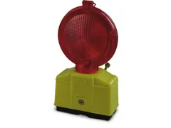 waarschuwingslamp,LED,rood,HxBxD 380x190x175mm,Ø 180mm
