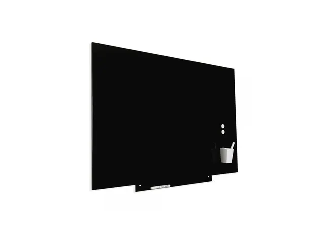 Whiteboard Rocada Skinliquid 75x115cm zwart gelakt