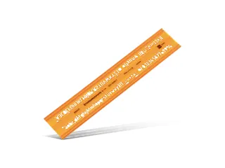 Lettersjabloon Standardgraph H-profiel middelschrift type B 5mm - 2