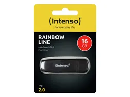 Rainbow Line Usb Stick Drive 16Gb 2.0 Zwart