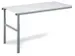 aanbouwelement voor montagetafel HxBxD 650-900x1800x900mm RAL7035