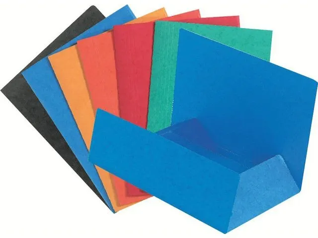 Stofklepmap Nature Future A4 400 g/m² assorti 3 kleppen
