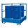 Opvangbak 4x 200l 220l 1320x 1410x 1290mm Leuning 3-Zijdig