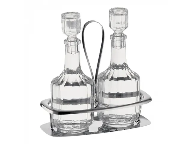 Menage rvs 2-delig olie en azijn