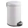 Serene pedaalemmer 20 liter met metalen Binnenemmer Wit