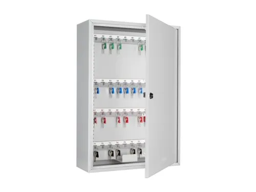 Sleutelkast HxBxD 550x380x140mm 150 Haakjes 1 Deur 1 Wand RAL7035