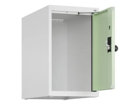 opzetkast,v. locker,1vak.,vak B 300mm,HxBxD 500x300x500mm,draaigrendel