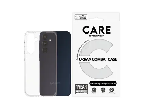 PanzerGlass CARE by Urban Combat Case Transparent Samsung Galaxy