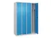 locker voor scheiding van kleding,HxBxD 1850x1200x500mm,4vak