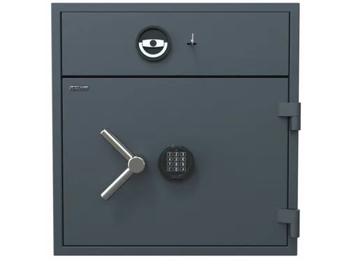 Salvus Tivoli 1 Afstortkluis elektronisch slot 67x65x55cm Grafietgrijs