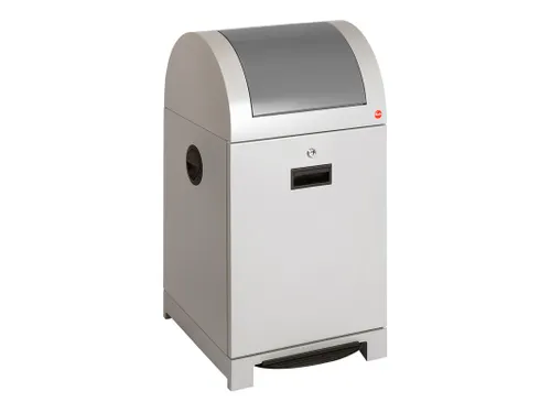Afvalscheiding Profiline Recycling Pedaalafvalbak 40 Liter Grijs