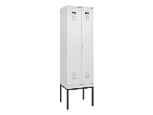 locker voor scheiding van kleding,HxBxD 2120x600x500mm,2vak
