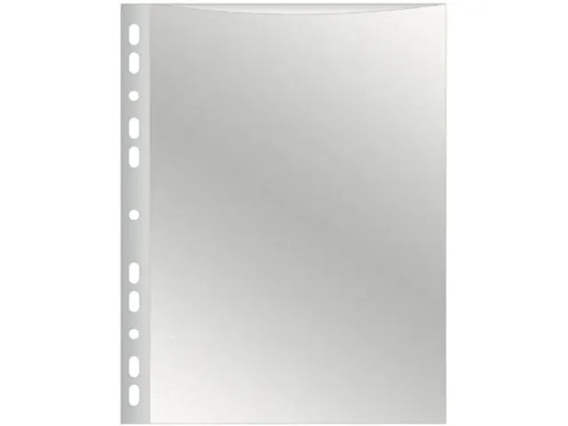 Showtas A4 11-Gaats 0.05mm PP generfd 100 stuks