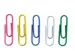 Papierklemmen 28Mm Assorti kleuren 500 Stuks