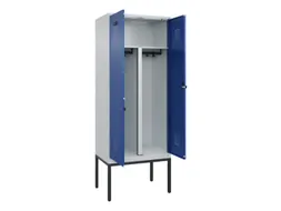 PBM-locker,HxBxD 2120x800x500mm,2vak,vak B 400mm,draaigrendel
