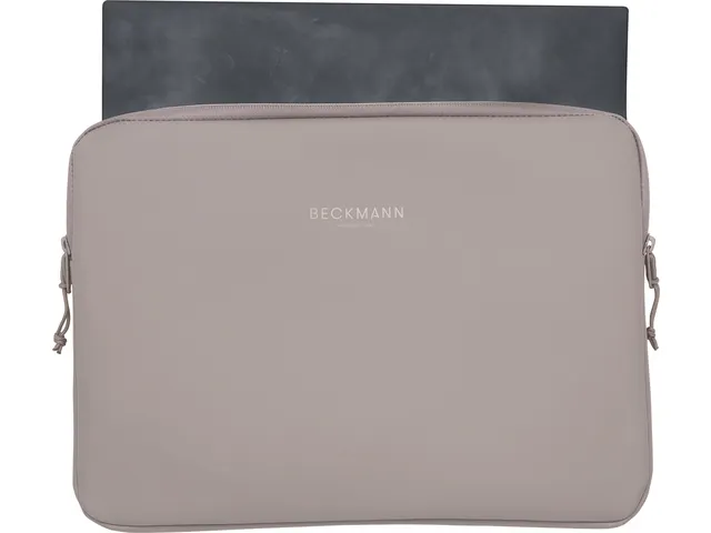 Laptophoes Beckmann Street M 24x34x2cm Warm Grey 13 inch