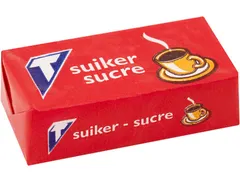 Suikerklontjes 2x2,5 Gram Doos 1000 Stuks