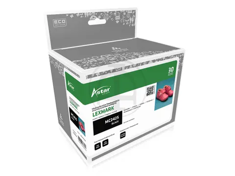 AS20333 ASTAR LEXMARK C242XK0 Toner zwart return 6000pagina's