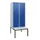 locker met bank,HxBxD 1950x800x815mm,2vak,vak B 400mm,cil.-slot
