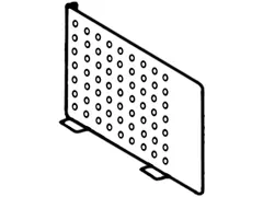 Legbordverdeler Verticaal Uit Metaal Pak 4 Stuks