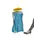 Rvs Afvalverzamelaar 120 Liter Zak 900x400x450mm Voetpedaal Deksel