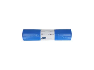 Hynex Afvalzak LDPE Gerecycled T80 240 Liter Blauw 65+50x135cm 10st - 12