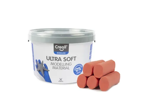 Klei Creall Play-it Ultra Soft helder rood 1100 gram