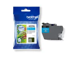 Inktcartridge Brother LC-422XLC blauw