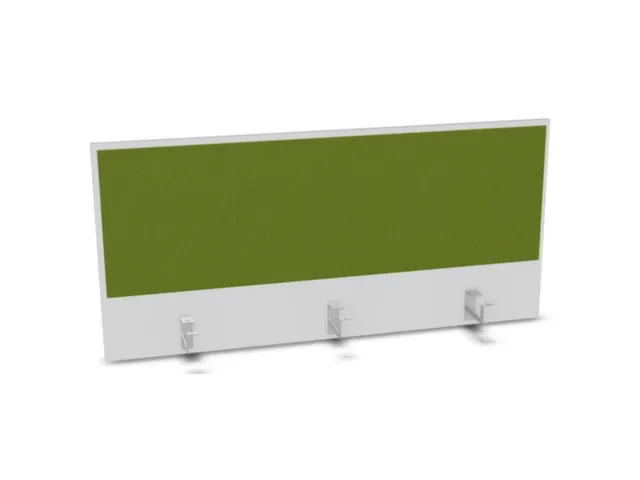 opzetpaneel,v. bureau,aanbouw achter,B 1200mm,Bl-wit,BN7048-groen