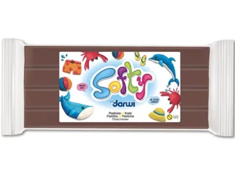 Darwi Boetseerpasta Softy Bruin 500 Gram
