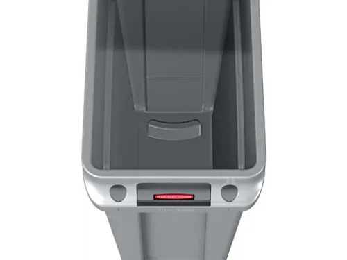 Rubbermaid afvalcontainer Slim Jim 87 liter grijs