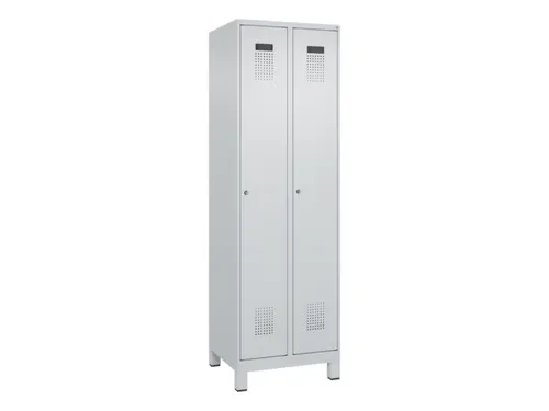 locker voor scheiding van kleding,HxBxD 1950x600x500mm,2vak