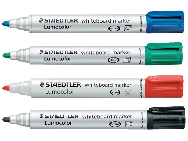 Viltstift Staedtler 351 whiteboard rond rood 1-2mm