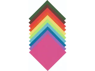Origami papier Folia 70gr 20x20cm 500 vel assorti kleuren - 5