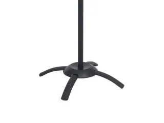 Cleo design kapstok met 5 dubbele haken 175 cm metaal zwart - 4