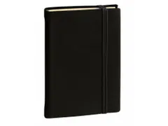 Carnet de Notes Quo Vadis Silk Noir 16x24cm Noir ligné